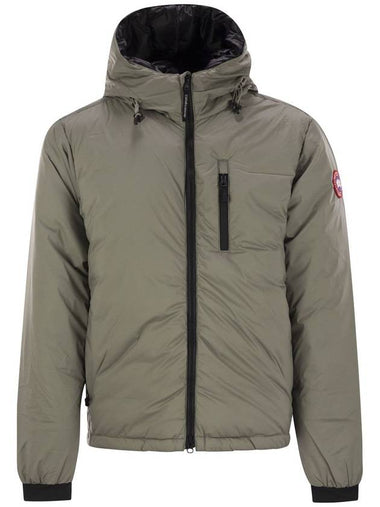 Lodge Down Hooded Padded Jacket Sage Brush - CANADA GOOSE - BALAAN 1