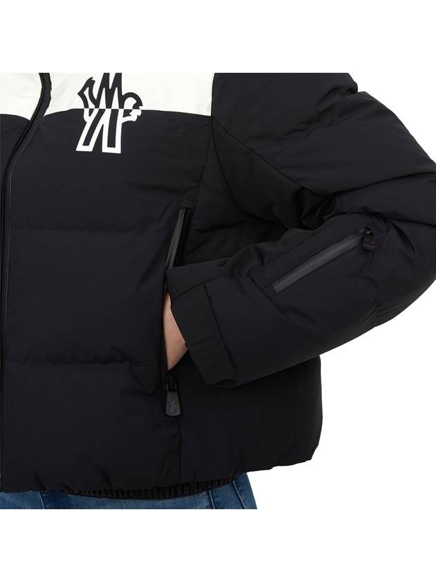 Grenoble Stennes Logo Padding Black - MONCLER - BALAAN 11