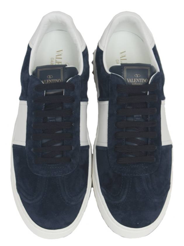 Flycrew Low-Top Sneakers Marine - VALENTINO - BALAAN 8