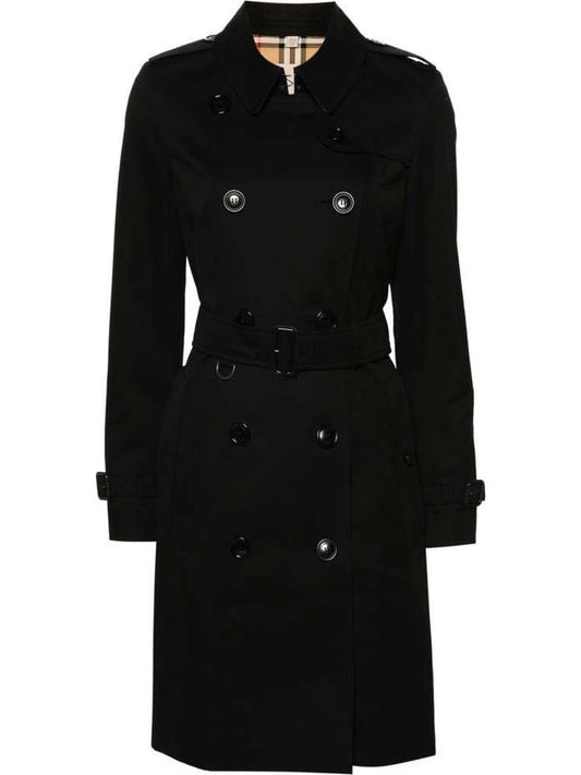 Chelsea Black Women's Trench Coat 8079402 A1189 - BURBERRY - BALAAN 1
