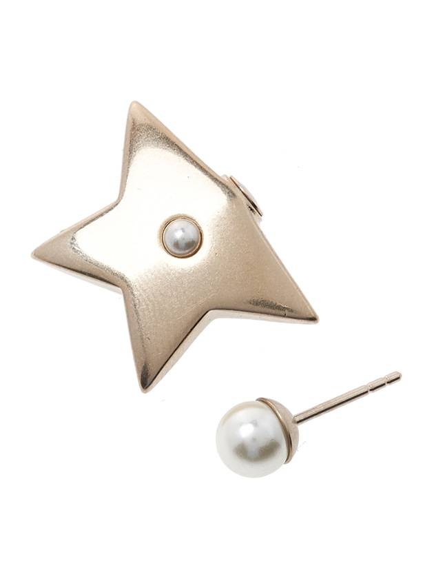 Tribales Star Resin Pearl Earrings Gold - DIOR - BALAAN 7