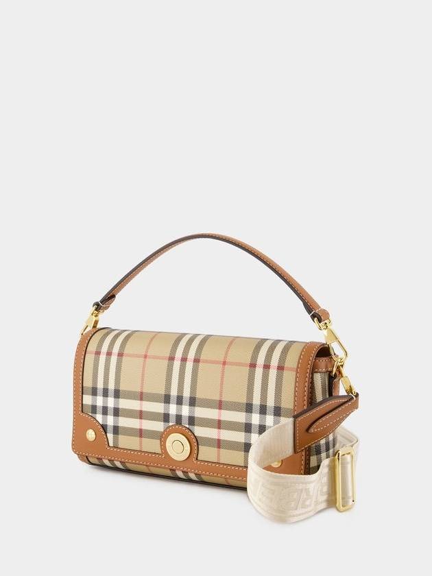 Check Shoulder Bag Beige - BURBERRY - BALAAN 3