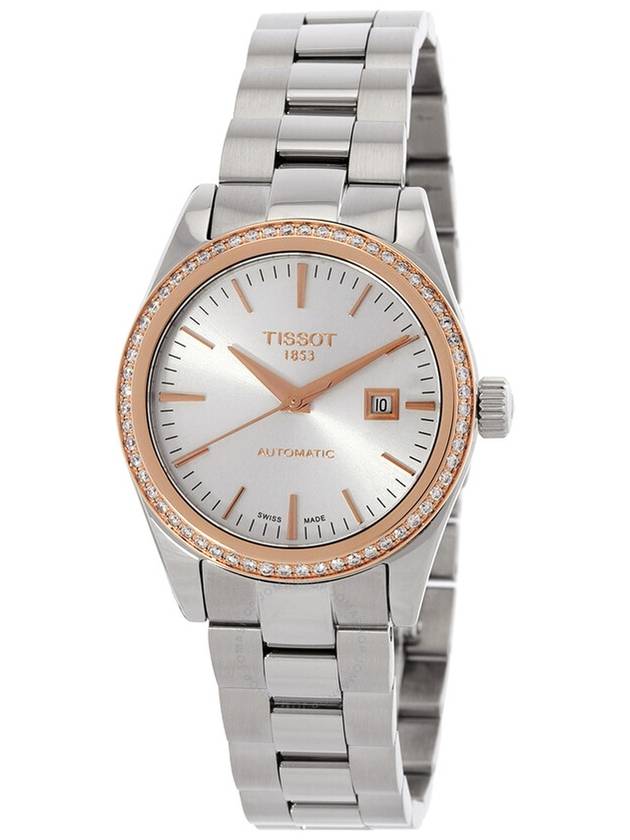 Tissot T-My Lady Automatic Diamond Silver Dial Watch T930.007.41.031.00 - TISSOT - BALAAN 1