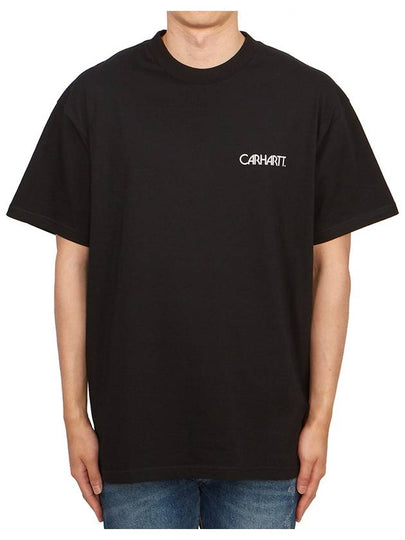 Soil Short Sleeve T-Shirt Black - CARHARTT WIP - BALAAN 2