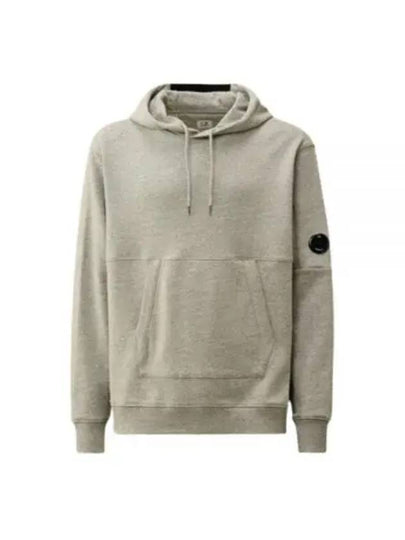 Diagonal Raised Fleece Lens Hoodie Grey - CP COMPANY - BALAAN 2