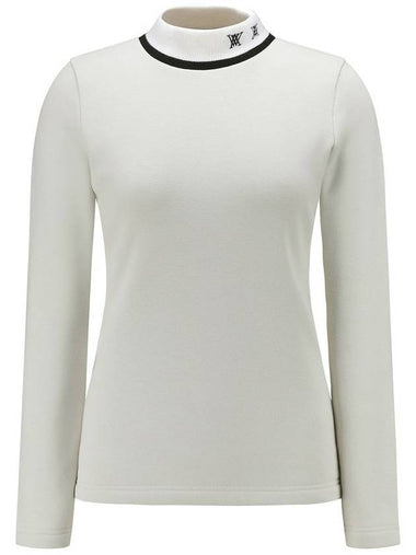 Official WOMEN NAP HIGH NECK LONG T SHIRT IV - ANEWGOLF - BALAAN 1