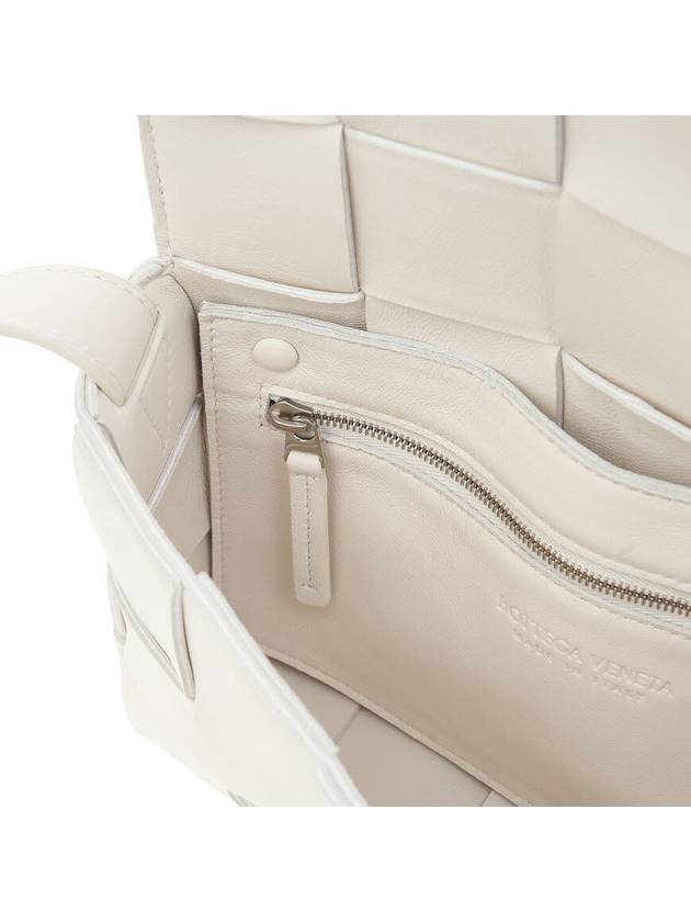 Intrecciato Cassette Cross Bag White - BOTTEGA VENETA - BALAAN 11