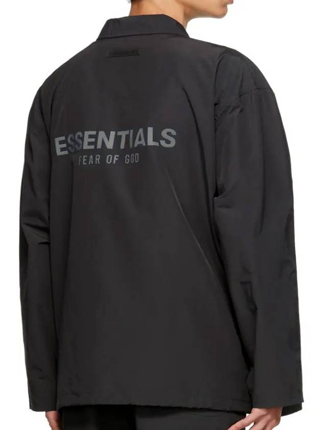 Fear of God Essential Coach Jacket Black Women - FEAR OF GOD ESSENTIALS - BALAAN 5