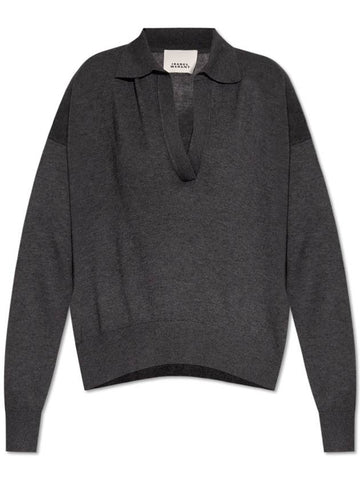 Isabel Marant Sweater Galix, Women's, Grey - ISABEL MARANT - BALAAN 1