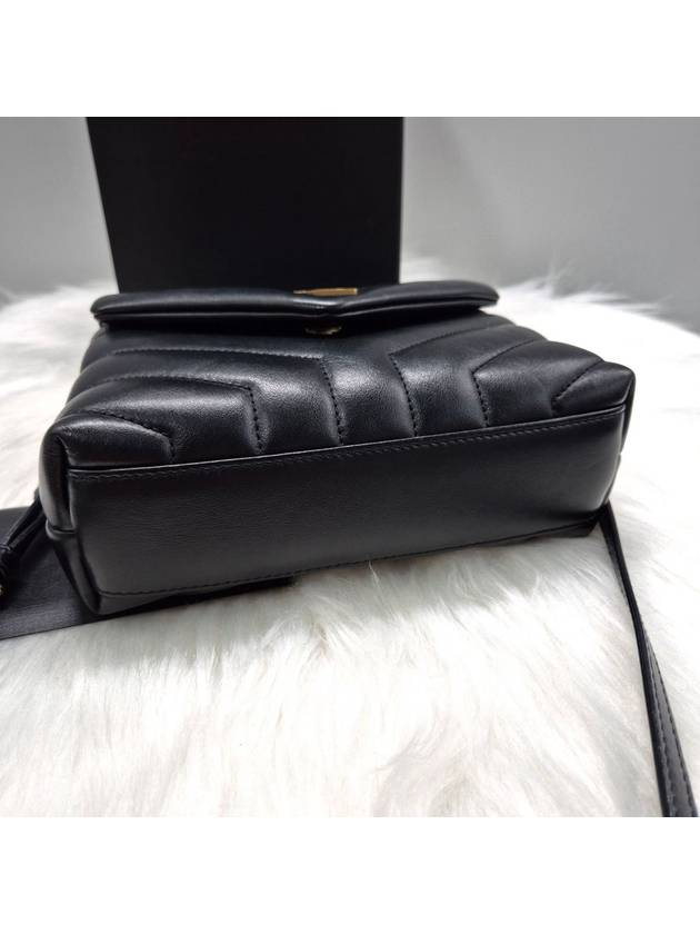 Lulu toy bag cross black - SAINT LAURENT - BALAAN 7