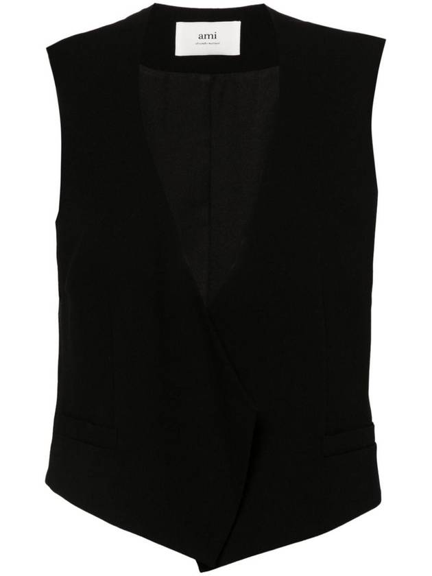 AMI Paris Sleeveless Jacket Clothing - AMI - BALAAN 1