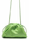 Mini Pouch Clutch Bag Acid Green - BOTTEGA VENETA - BALAAN 5