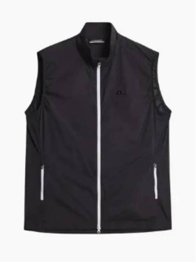 Men's Ash Light Packable Vest Black - J.LINDEBERG - BALAAN 2