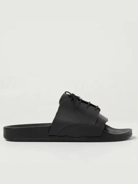 Men's Lace Up Pool Slippers Black - MAISON MARGIELA - BALAAN 2