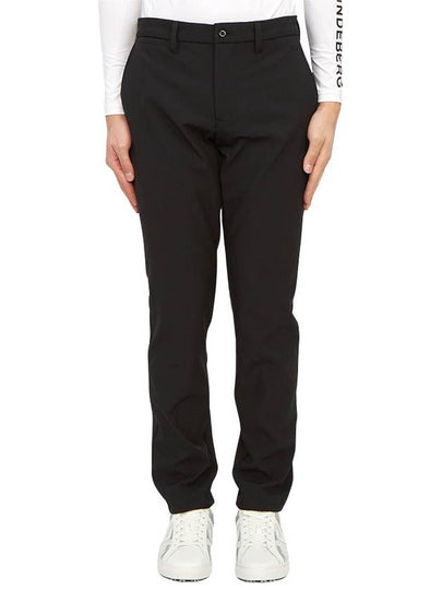 Men's Elote Bonded Fleece Stretch Pants Black - J.LINDEBERG - BALAAN 2