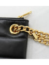 CELINE Monochrome Matelasse Chain Clutch - GANNI - BALAAN 9