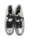 G27D224B1 Silver Flex High Tops - GOLDEN GOOSE - BALAAN 3