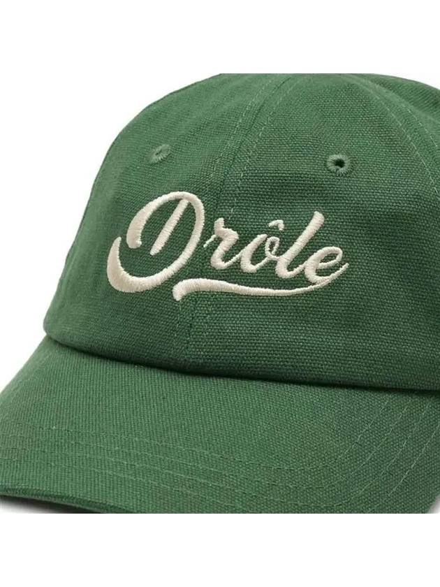 Drold Monsieur Floral Logo Ball Cap CP118 CO028 KK - DROLE DE MONSIEUR - BALAAN 4