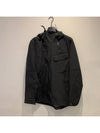 Men's Shell Goggle Hooded Jacket Black - CP COMPANY - BALAAN 4