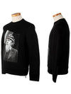 Men's Poseidon Print Sweatshirt Black - NEIL BARRETT - BALAAN 2