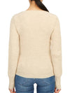 La Maille Pau Asymmetric Cardigan Light Beige - JACQUEMUS - BALAAN 5