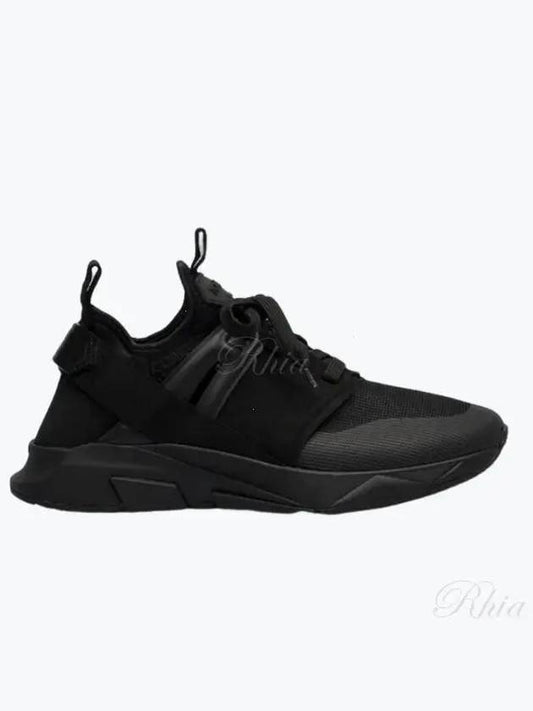 Jago Low-Top Sneakers Black - TOM FORD - BALAAN 2