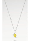 LV Fruits Limon Pendant Necklace Silver - LOUIS VUITTON - BALAAN 5