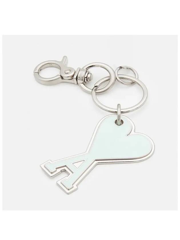 Heart Logo Chain Key Holder Green - AMI - BALAAN 3