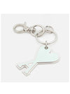 Heart Logo Chain Key Holder Green - AMI - BALAAN 3