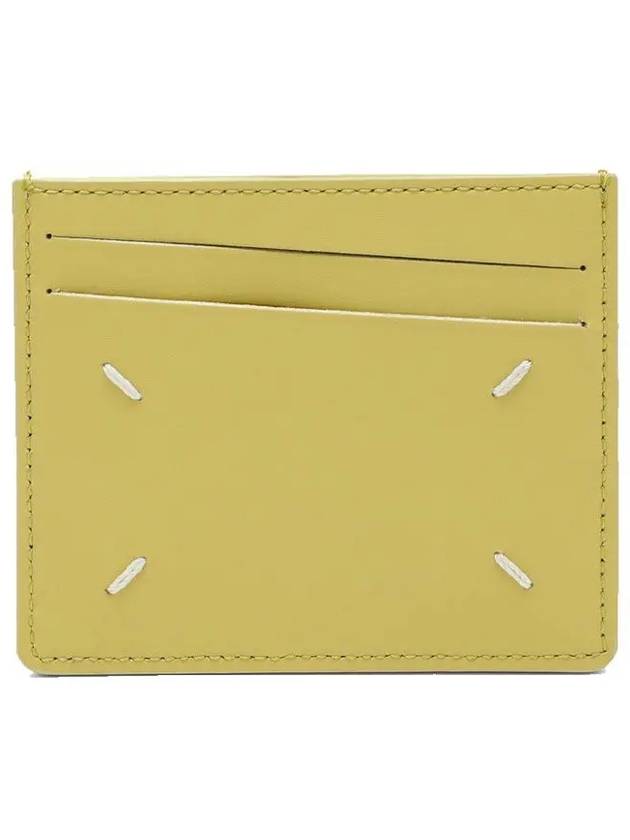 Stitch Diagonal Card Wallet Lemon - MAISON MARGIELA - BALAAN 2