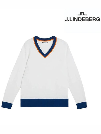 Finely Knitted Sweater AMKW09404 0000 Men's Finely Knitted Sweater - J.LINDEBERG - BALAAN 2