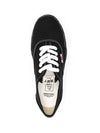 Baker OG Sole Canvas Low Top Sneakers Black - MAISON MIHARA YASUHIRO - BALAAN 5