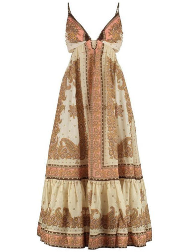 Zimmermann Maxine Ramie Dress - ZIMMERMANN - BALAAN 1