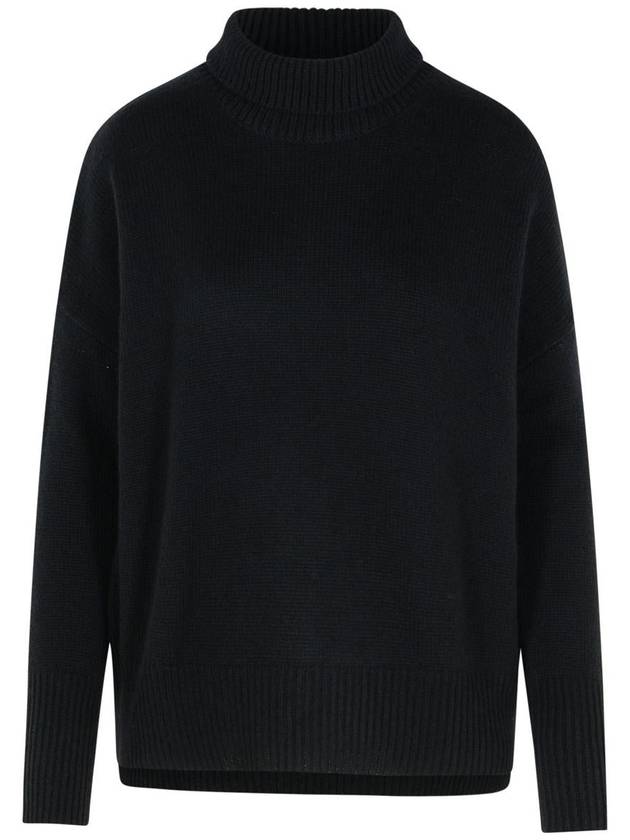 Lisa Yang 'Heidi' Black Cashmere Turtleneck Sweater - LISA YANG - BALAAN 1