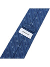 Ferragamo Men's Gancini Silk Tie 35 0887 F MARINE 0762111 - SALVATORE FERRAGAMO - BALAAN 7