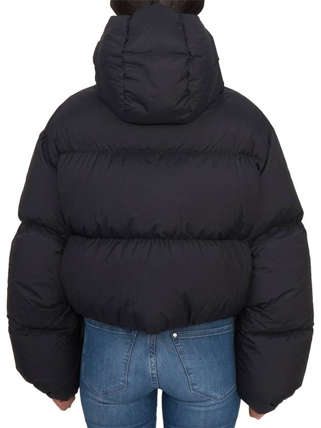 Kar Hooded Short Down Padding Black - MONCLER - BALAAN 5