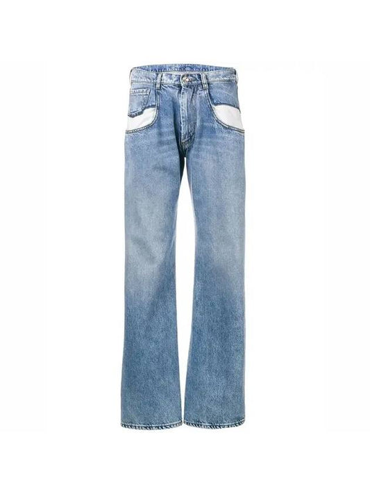 bootcut denim straight jeans - MAISON MARGIELA - BALAAN 1