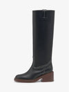 Women's Malo Long Boots Black - CHLOE - BALAAN 2