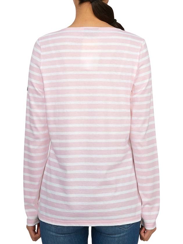 Minquaidum Women s Long Sleeve T Shirt 0237 ROSE DOUX NEIG - SAINT JAMES - BALAAN 3