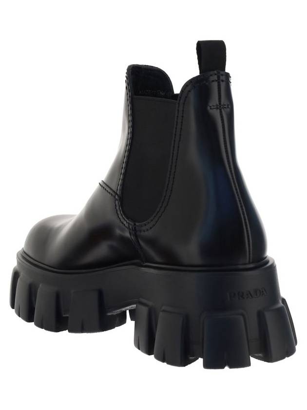 Monolith Chelsea Boots Black - PRADA - BALAAN 4