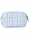 Quilted Mini Lola Camera Cross Bag Light Blue - BURBERRY - BALAAN 5