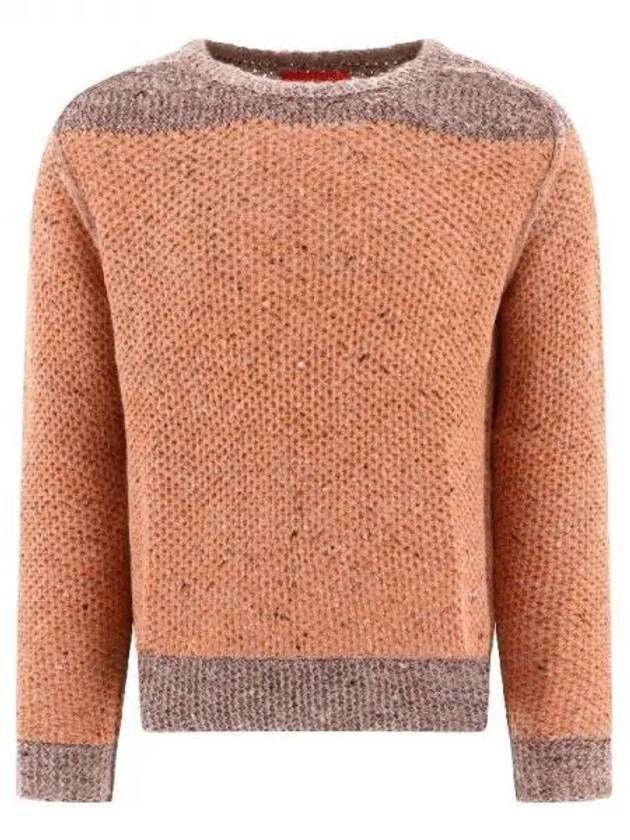 GARDEN color block cotton alpaca knit 271335 - ECKHAUS LATTA - BALAAN 1