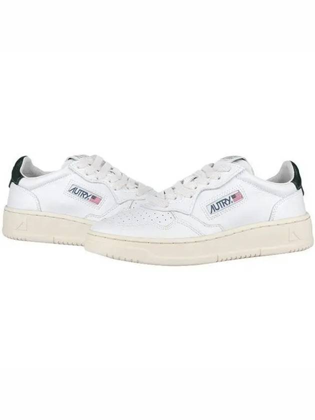 Medalist Green Tab Low Top Sneakers White - AUTRY - BALAAN 2