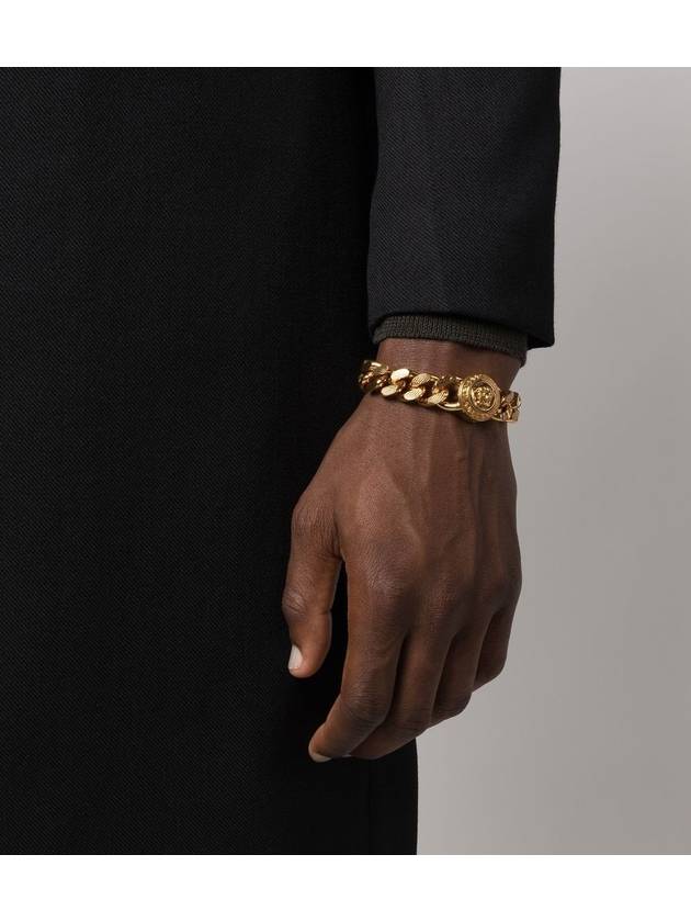 Medusa Chain Bracelet Gold - VERSACE - BALAAN 4