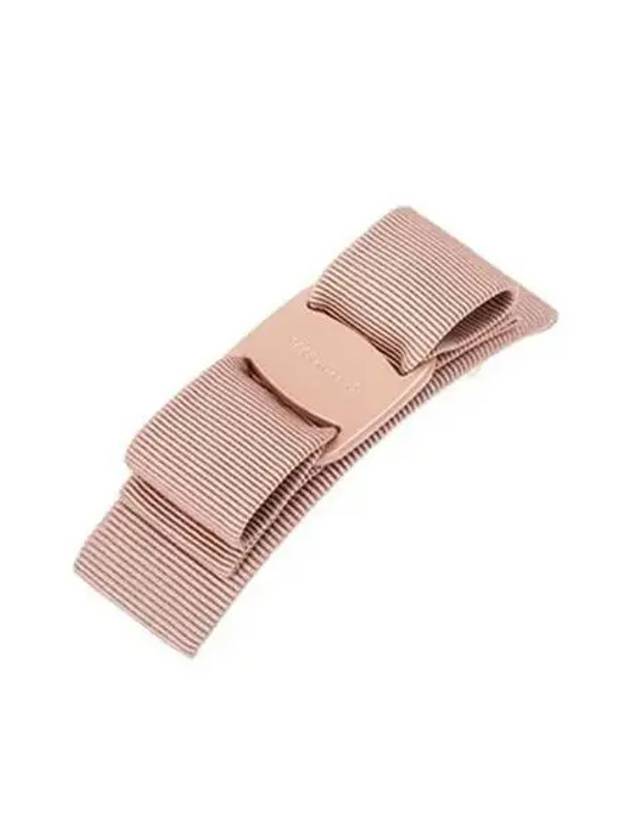 Vara Bow Hair Clip Rose Pink - SALVATORE FERRAGAMO - BALAAN 2