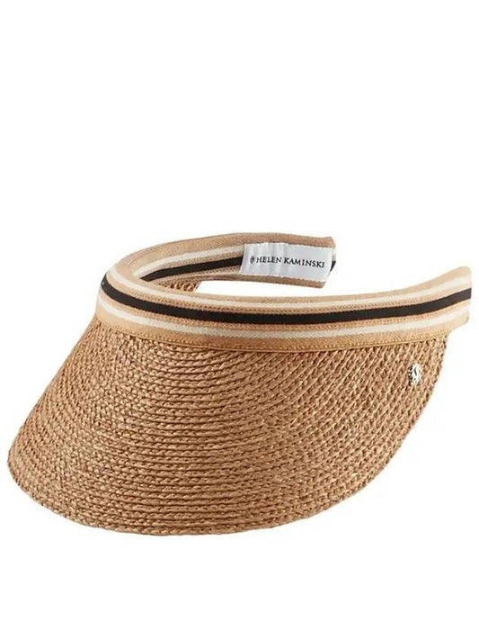 24SS Bianca HAT50265 NOUGAT BLACK STRIPE - HELEN KAMINSKI - BALAAN 1