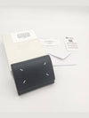 Zip Compact Tri-Fold Half Wallet Black - MAISON MARGIELA - BALAAN 2