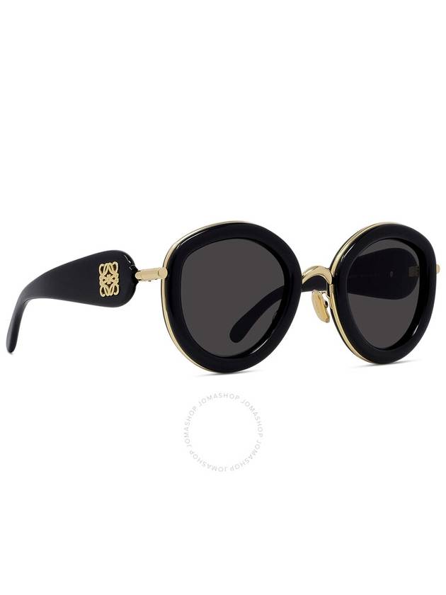 Loewe Smoke Round Ladies Sunglasses LW40130U 01A 49 - LOEWE - BALAAN 1