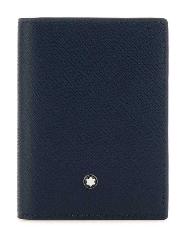 Sartorial 4cc Card Wallet Navy - MONTBLANC - BALAAN 1