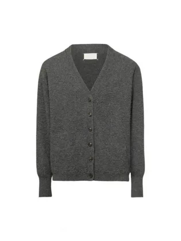 Backstitch Cashmere Blend Cardigan Derby Grey - MAISON MARGIELA - BALAAN 2